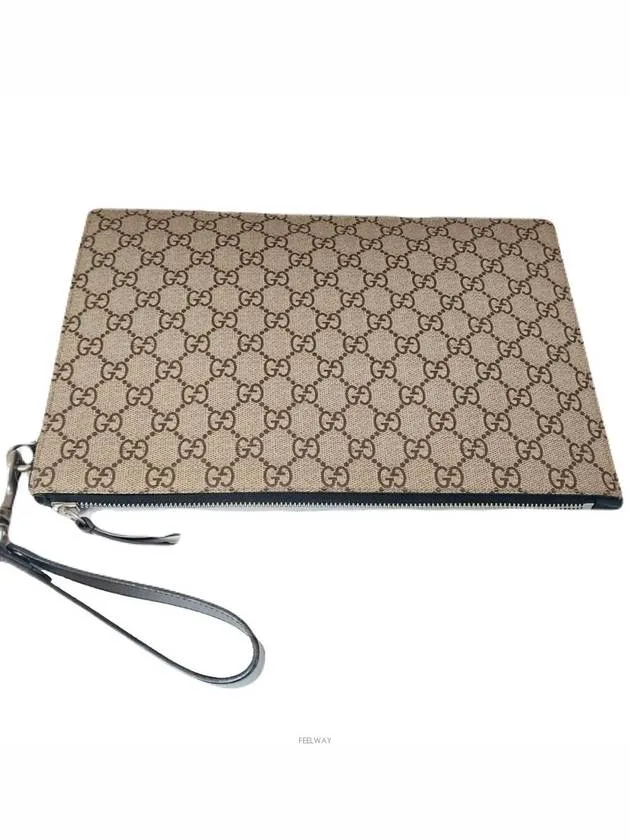 473904 GG logo supreme bee clutch bag
