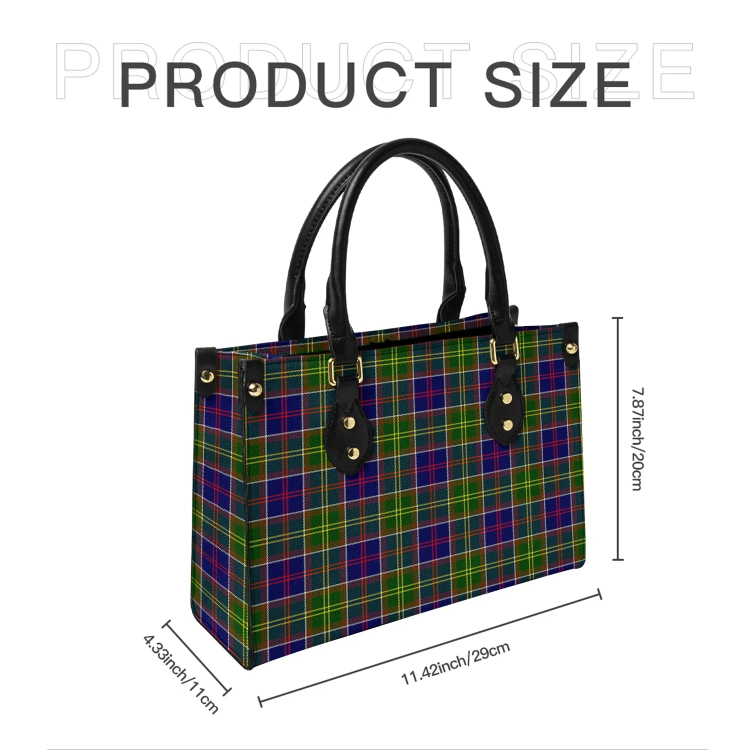 Arnott Tartan Leather Bag