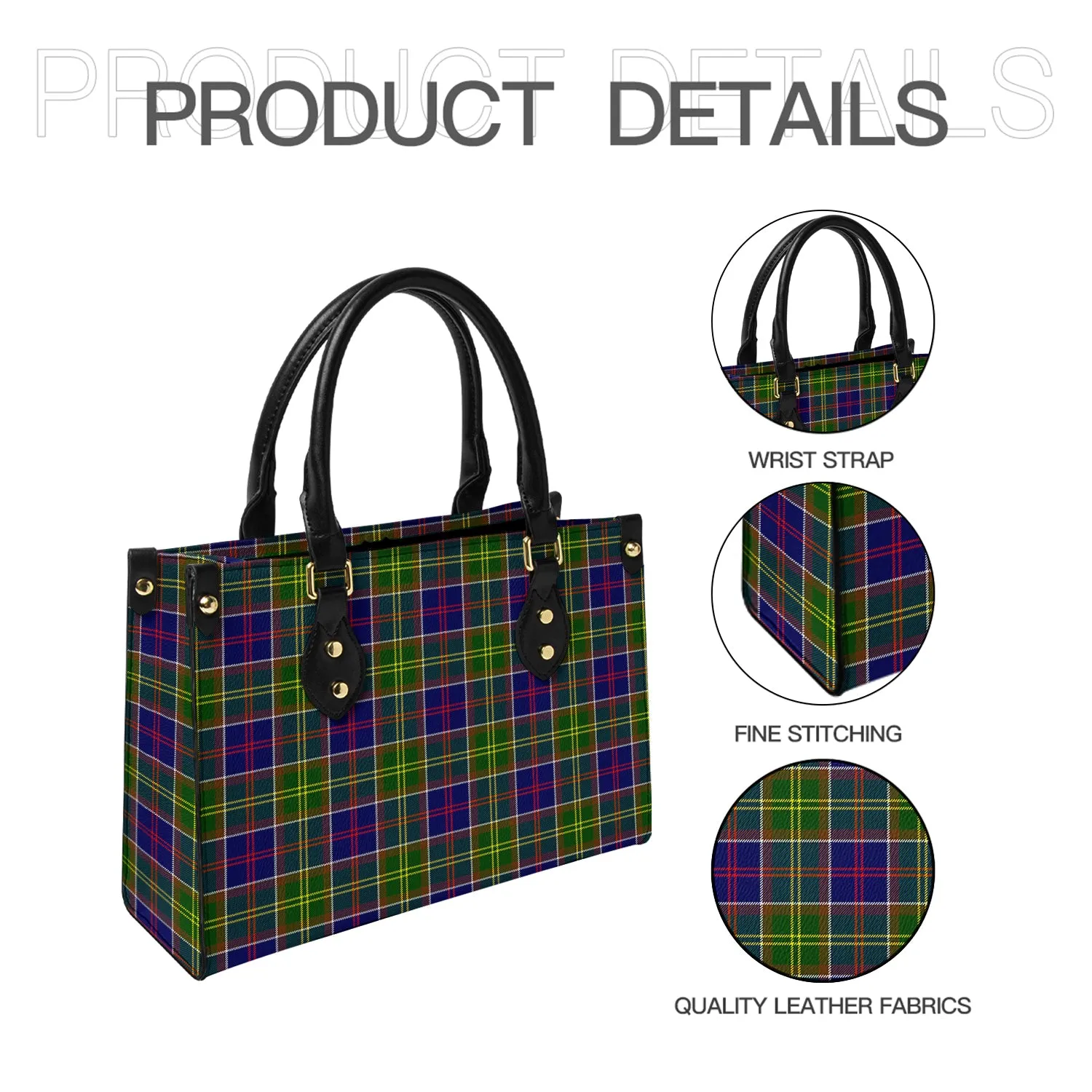 Arnott Tartan Leather Bag