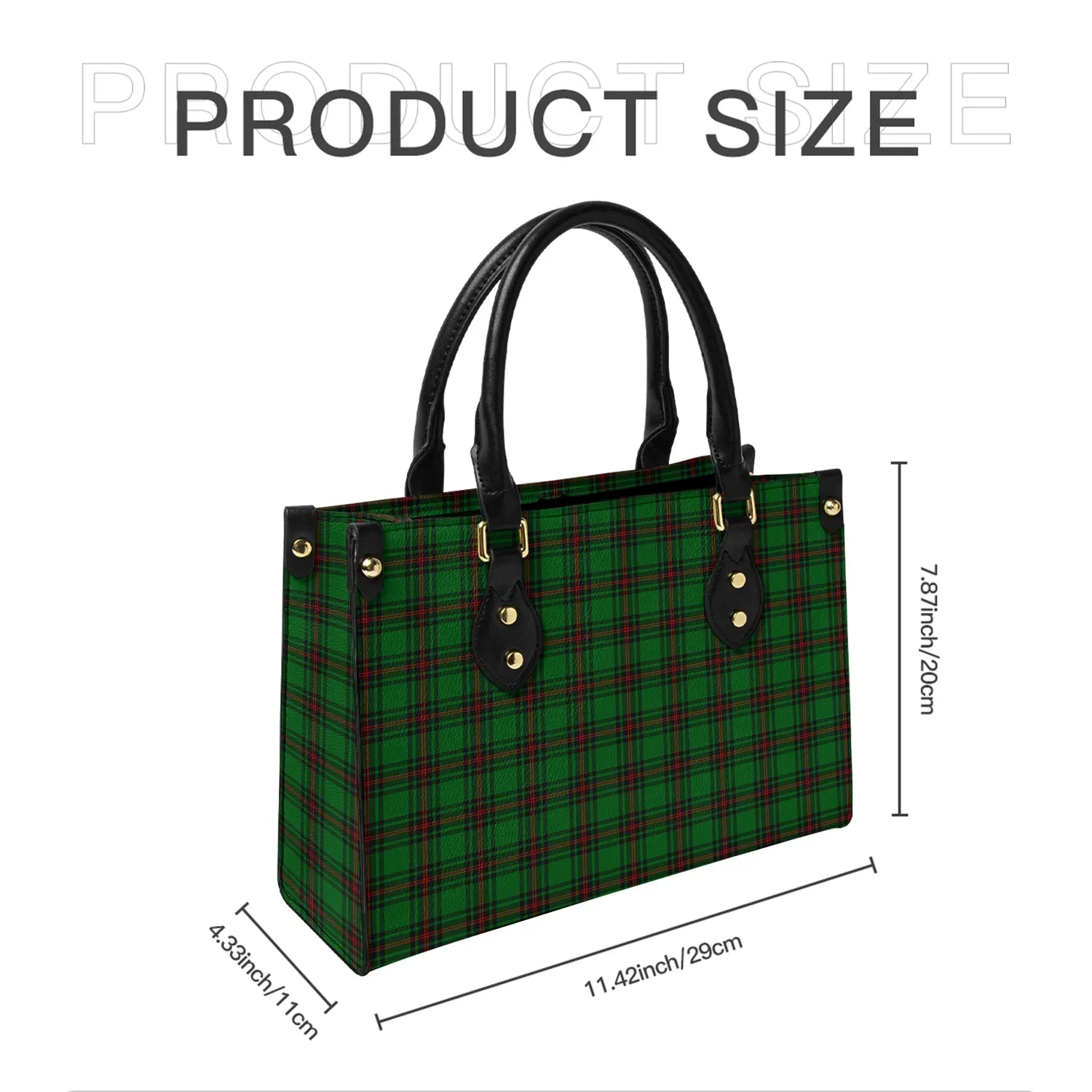 Beveridge Tartan Leather Bag