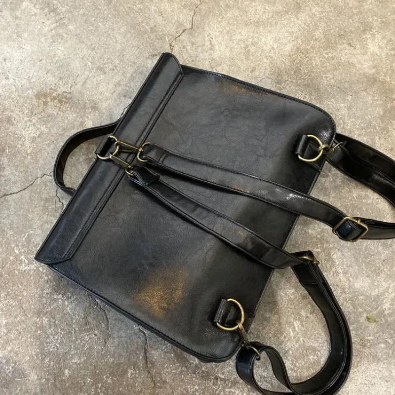 binfenxie High-capacity Japanese Students Crossbody Handbag Fashion Vintage Women Backpacks Preppy Y2k Aesthetic Streetwear Messenger Bags