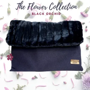 Black Orchid Clutch bag