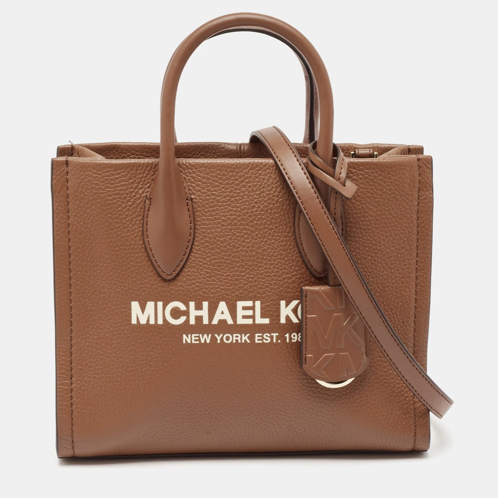 Brown Leather Mirella Tote