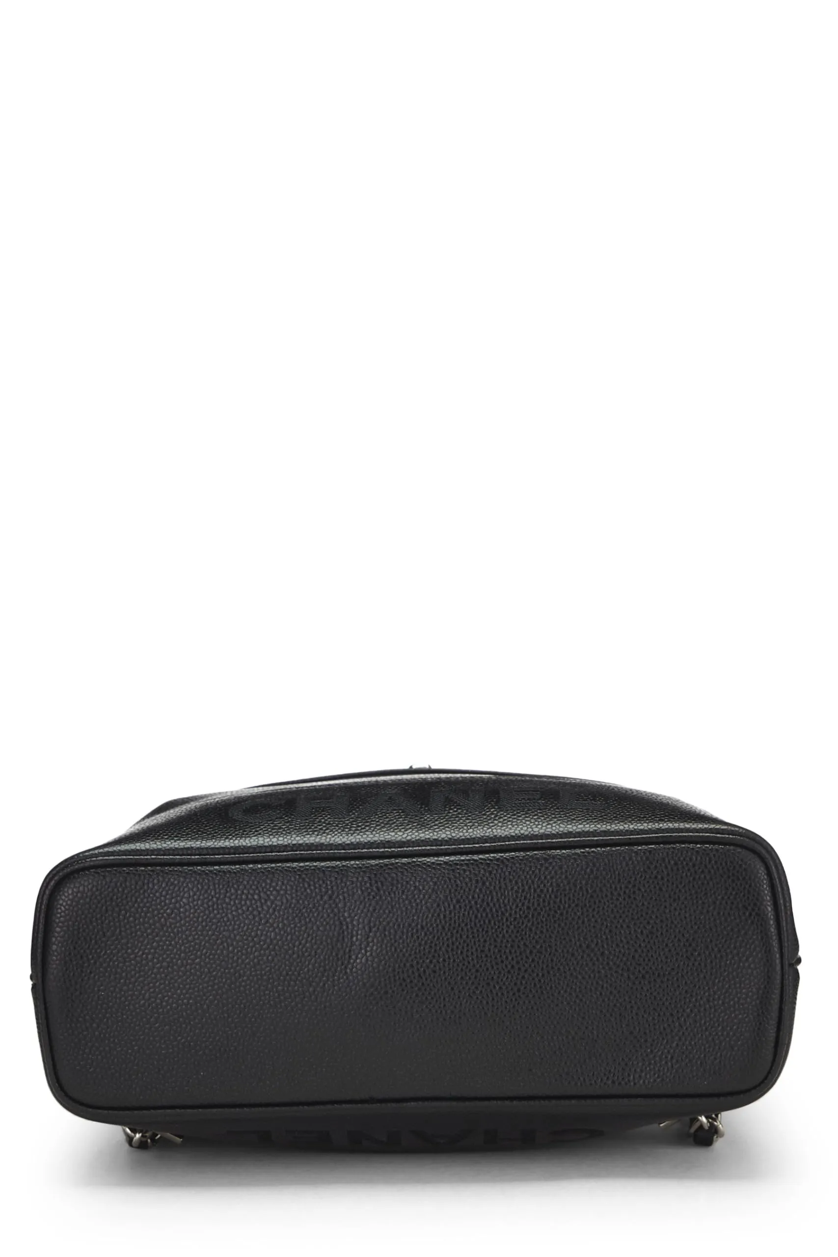 Chanel,  Black Caviar 'CC' Backpack, Black