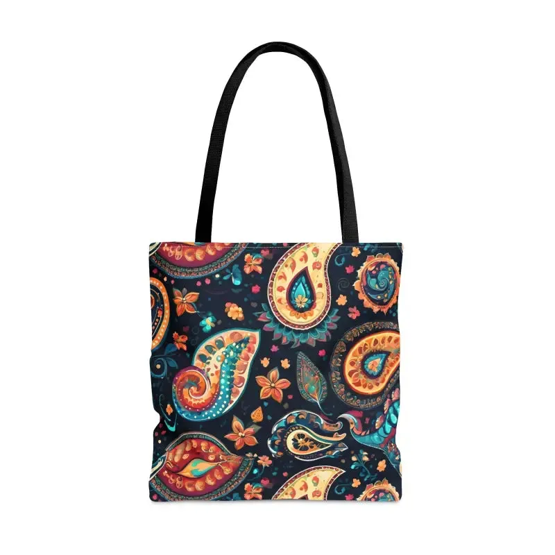 Chic Paisley Pattern Aop Tote Bag