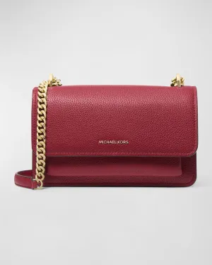 Claire Leather Shoulder Bag