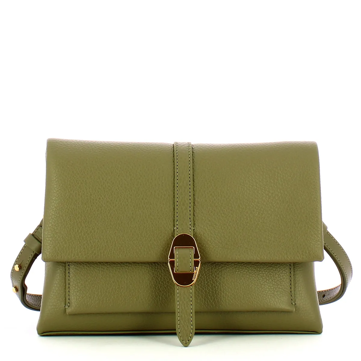 Coccinelle - Dorian Small Laurel Green Crossbody Bag - RCK120201 - LAUREL/GREEN