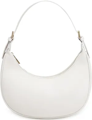 Fashion Small Crescent Underarm Shoulder Bag for Women Trendy Purse Hobo Handbags Clutch Crossbody Bag
