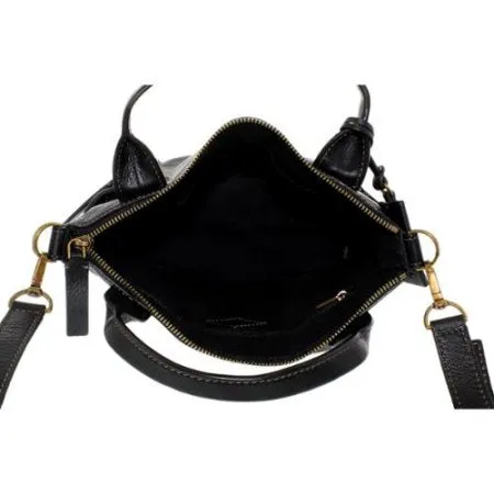 Fossil Emerson Med Satchel - Black
