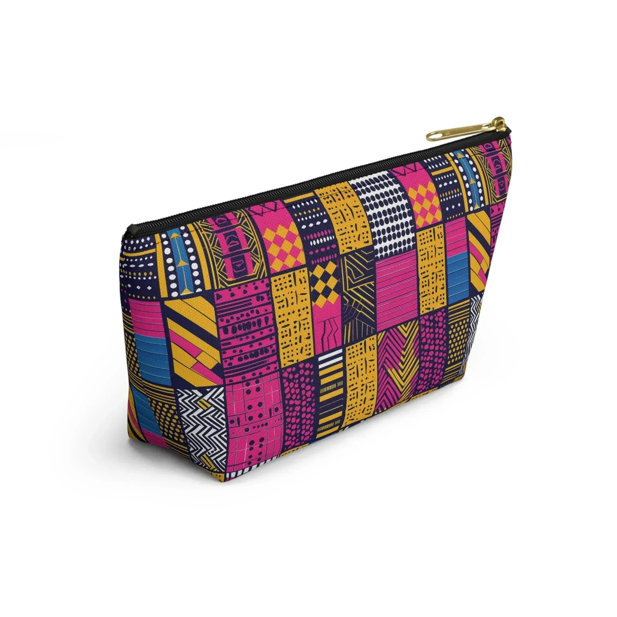 Ghanaian Kente Cloth Print Pouch