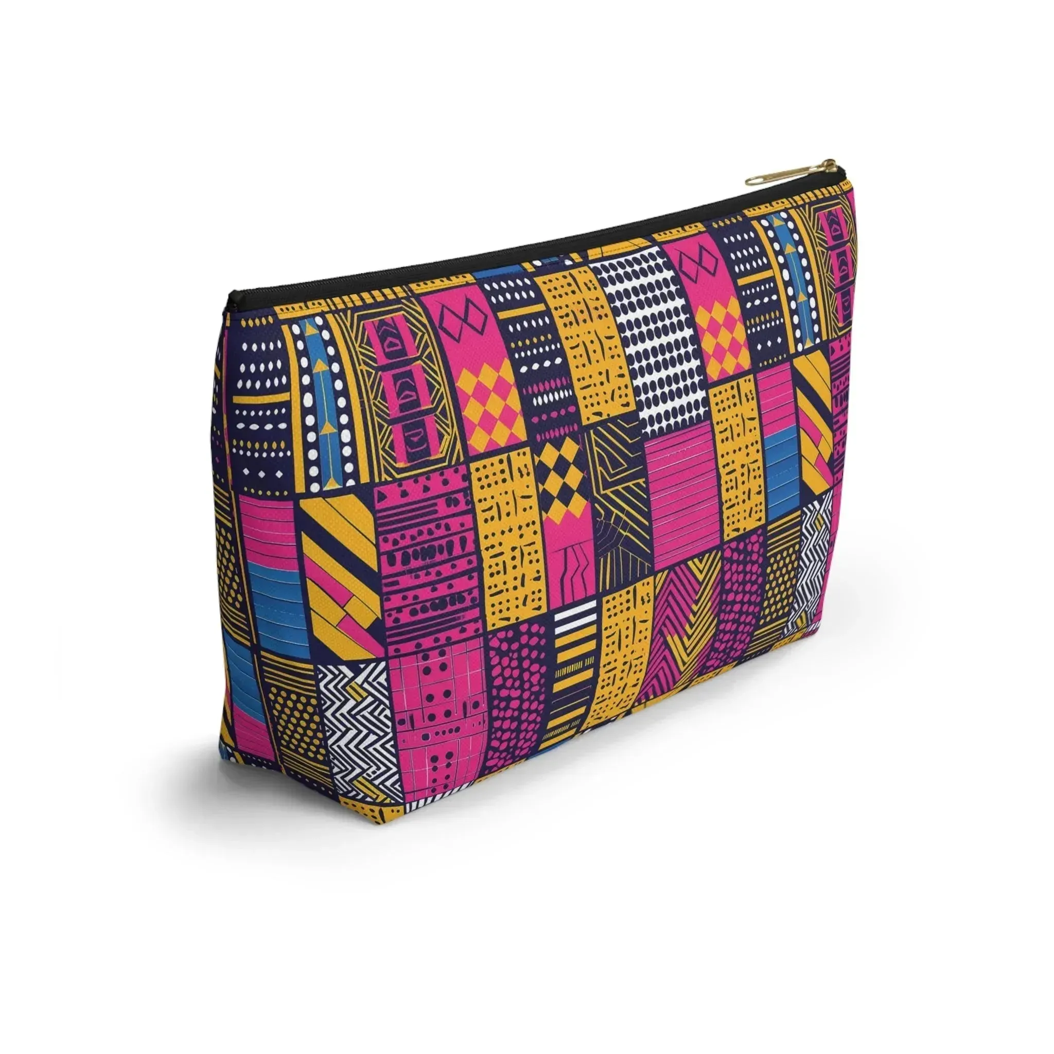 Ghanaian Kente Cloth Print Pouch