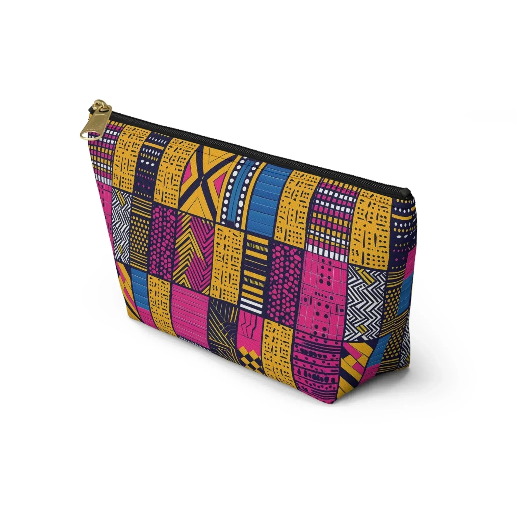 Ghanaian Kente Cloth Print Pouch