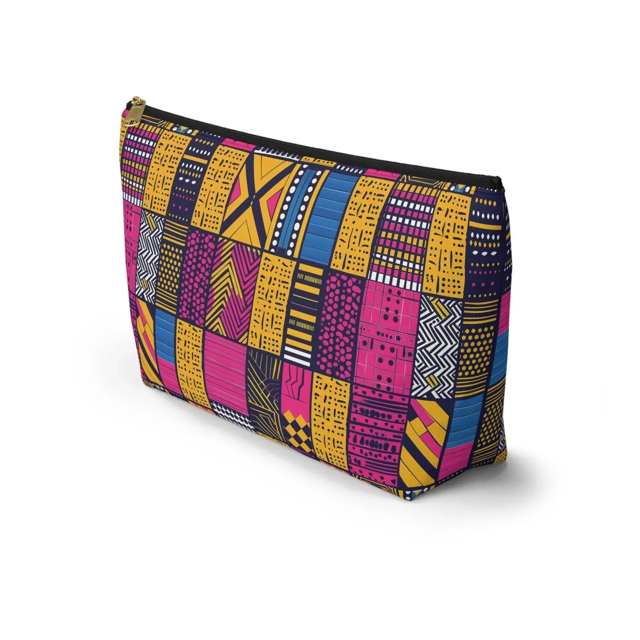 Ghanaian Kente Cloth Print Pouch