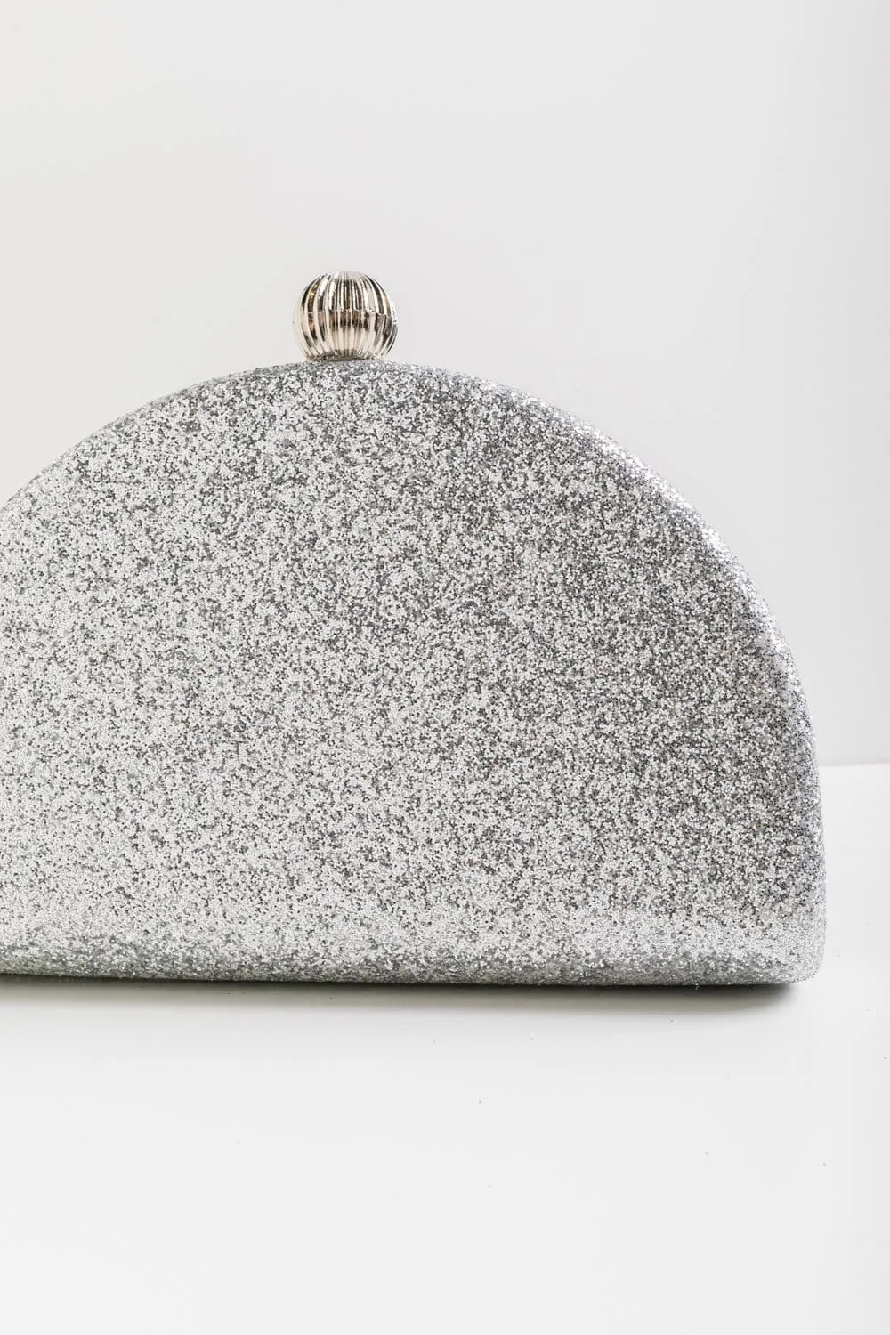 Glitter Chain Clutch