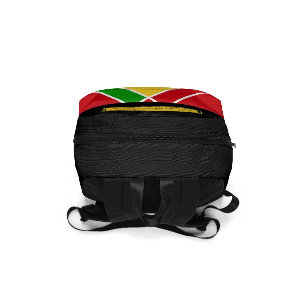 Guyanese Swag Classic Ice Gold Green Unisex Backpack