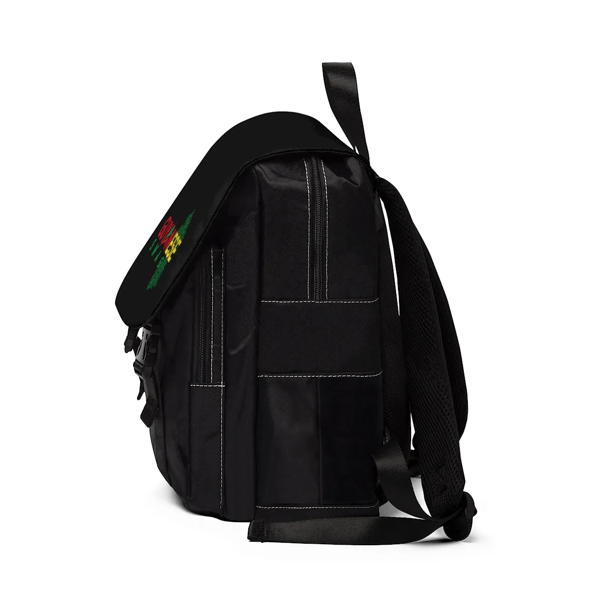 Guyanese Swag Guyana Map Casual Shoulder Backpack