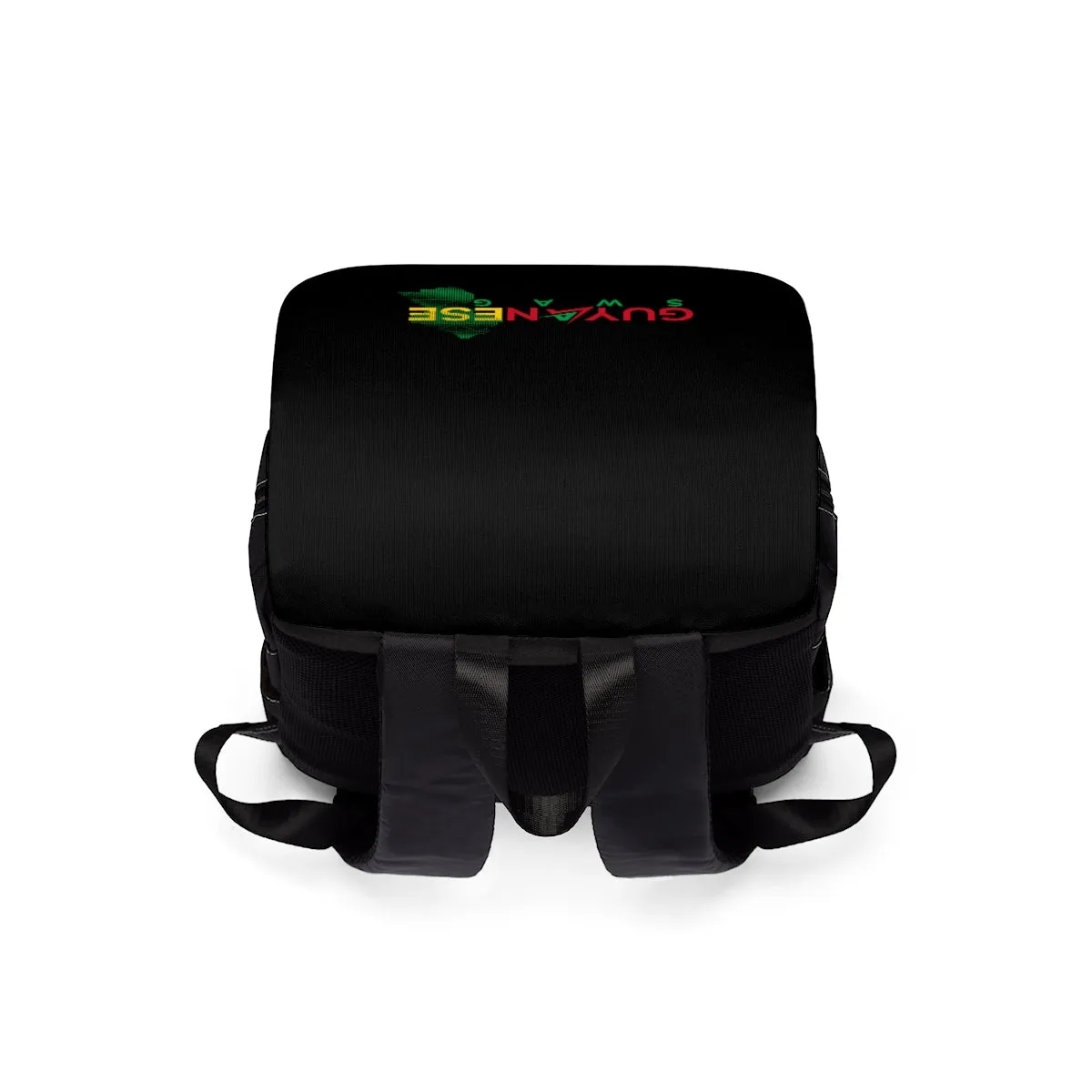 Guyanese Swag Guyana Map Casual Shoulder Backpack