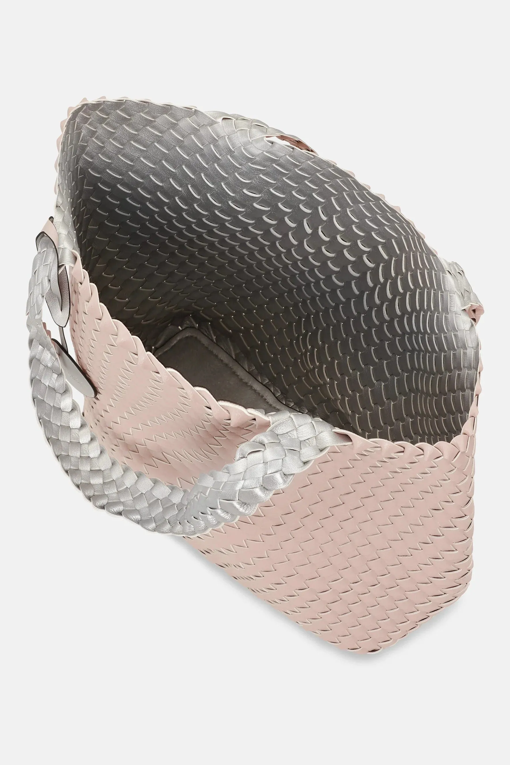 ILSE JASOBSEN Tote Bag Rose and Silver