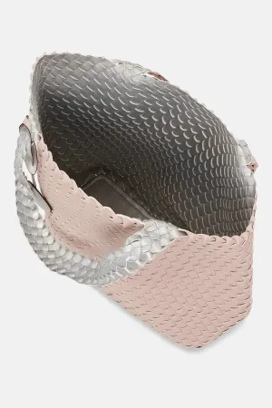 ILSE JASOBSEN Tote Bag Rose and Silver