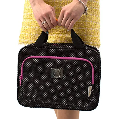 Large Versatile Travel Cosmetic Bag - Perfect Hanging Travel Toiletry Organizer