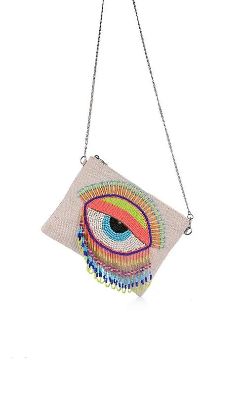 Lazy Daze Evil Eye Clutch