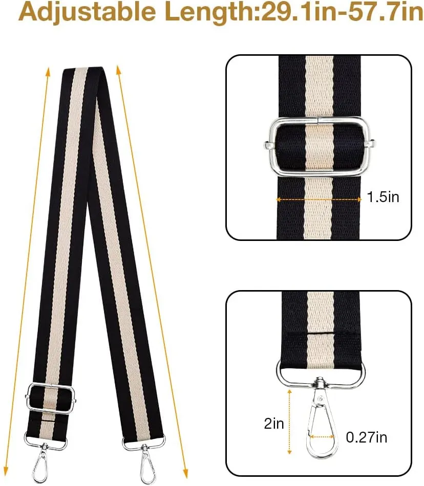 Lekesky Purse Strap Replacement Crossbody Purse Strap for Women