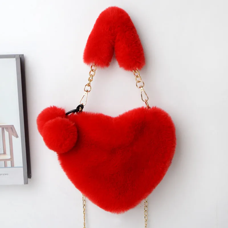 Love Plush Valentine's Day Handbag - GlamzLife