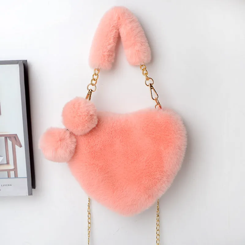 Love Plush Valentine's Day Handbag - GlamzLife