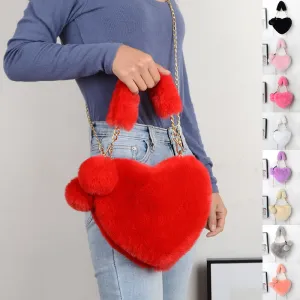 Love Plush Valentine's Day Handbag - GlamzLife