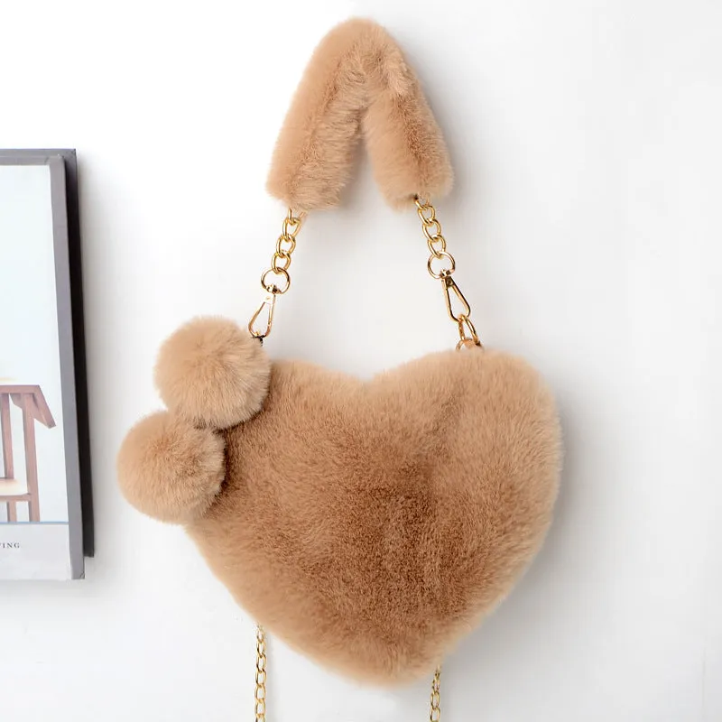 Love Plush Valentine's Day Handbag - GlamzLife