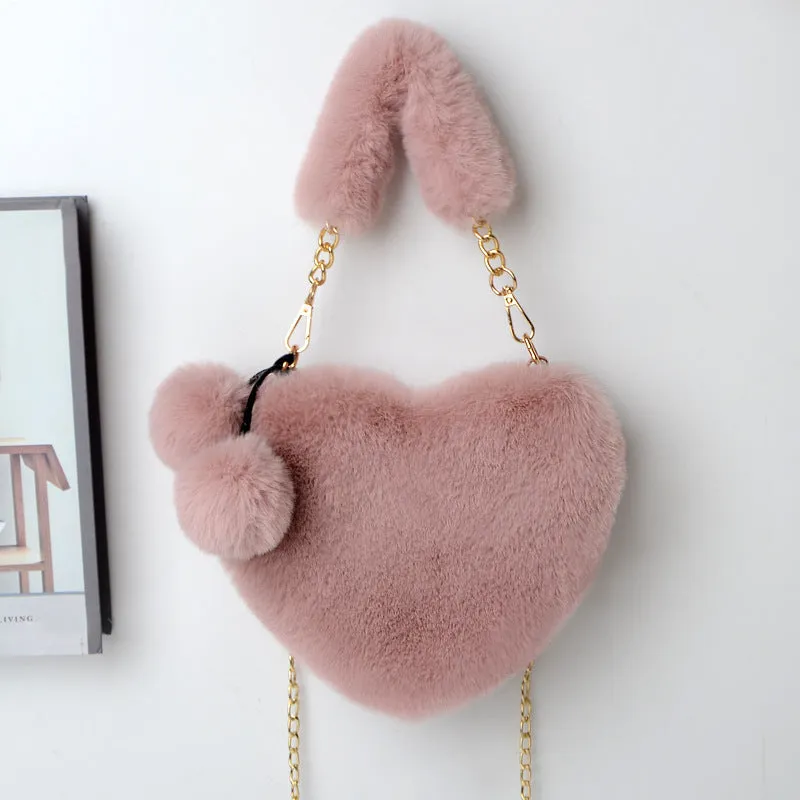 Love Plush Valentine's Day Handbag - GlamzLife