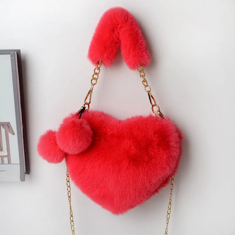 Love Plush Valentine's Day Handbag - GlamzLife