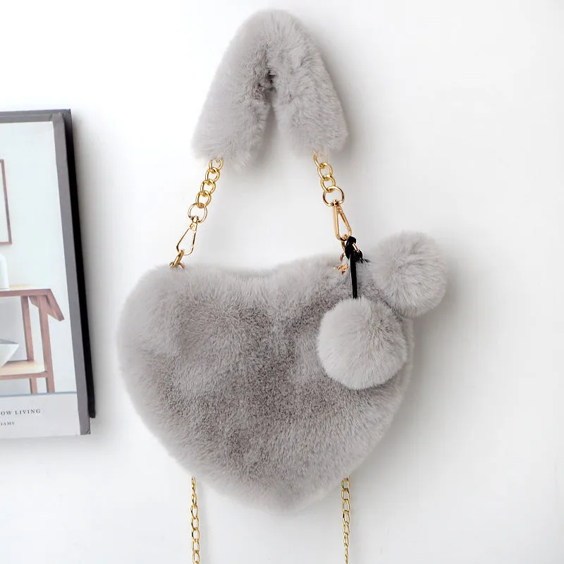 Love Plush Valentine's Day Handbag - GlamzLife