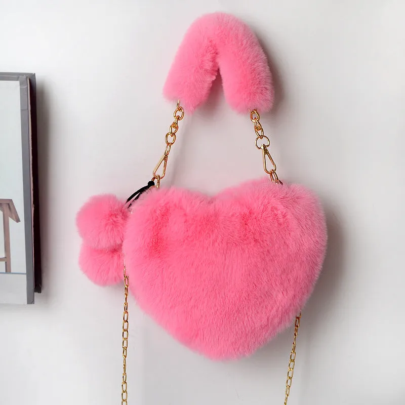 Love Plush Valentine's Day Handbag - GlamzLife