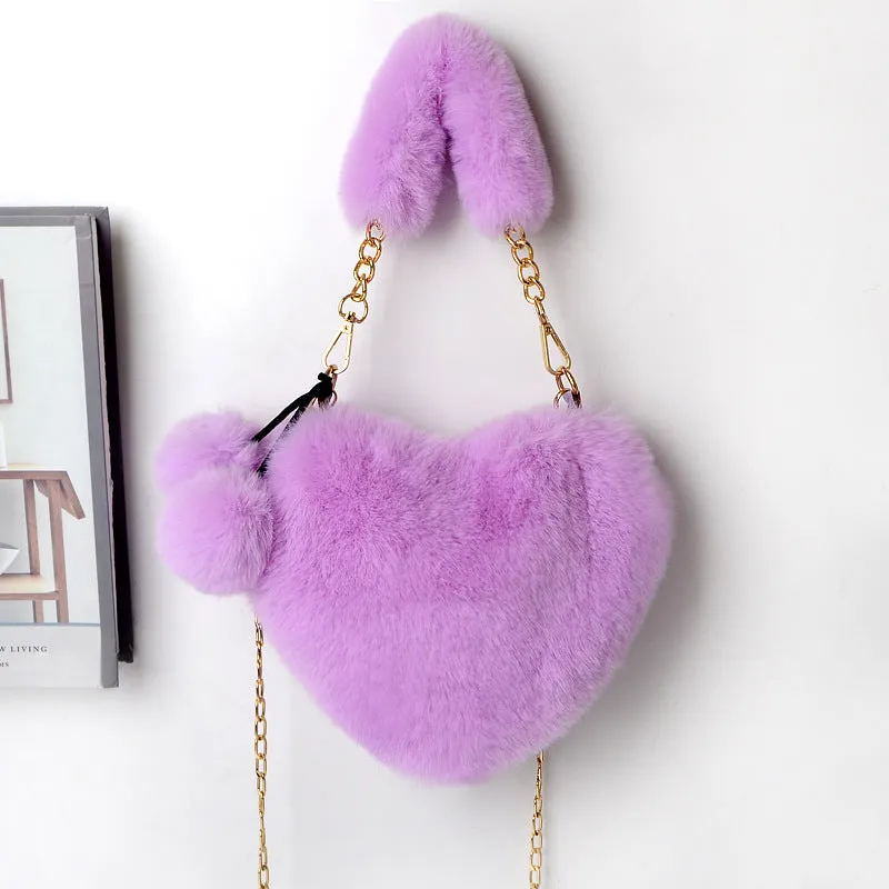 Love Plush Valentine's Day Handbag - GlamzLife