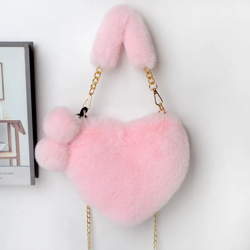 Love Plush Valentine's Day Handbag - GlamzLife
