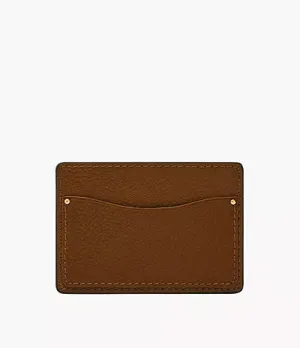 ML4575210 - Fossil Anderson Brown Leather Unisex Card Case