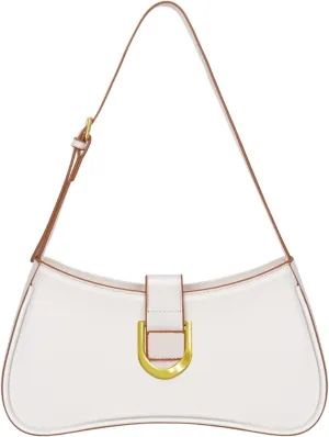 Shoulder Bag for Women Y2K Trendy Underarm Purse Vegan Leather Clutch Hobo Handbags