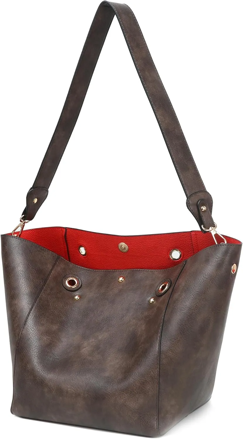 sqlp Large Work Tote Bag for Women Designer Purses and Handbags Big Bucket bags Ladies Travel Crossbody Purse