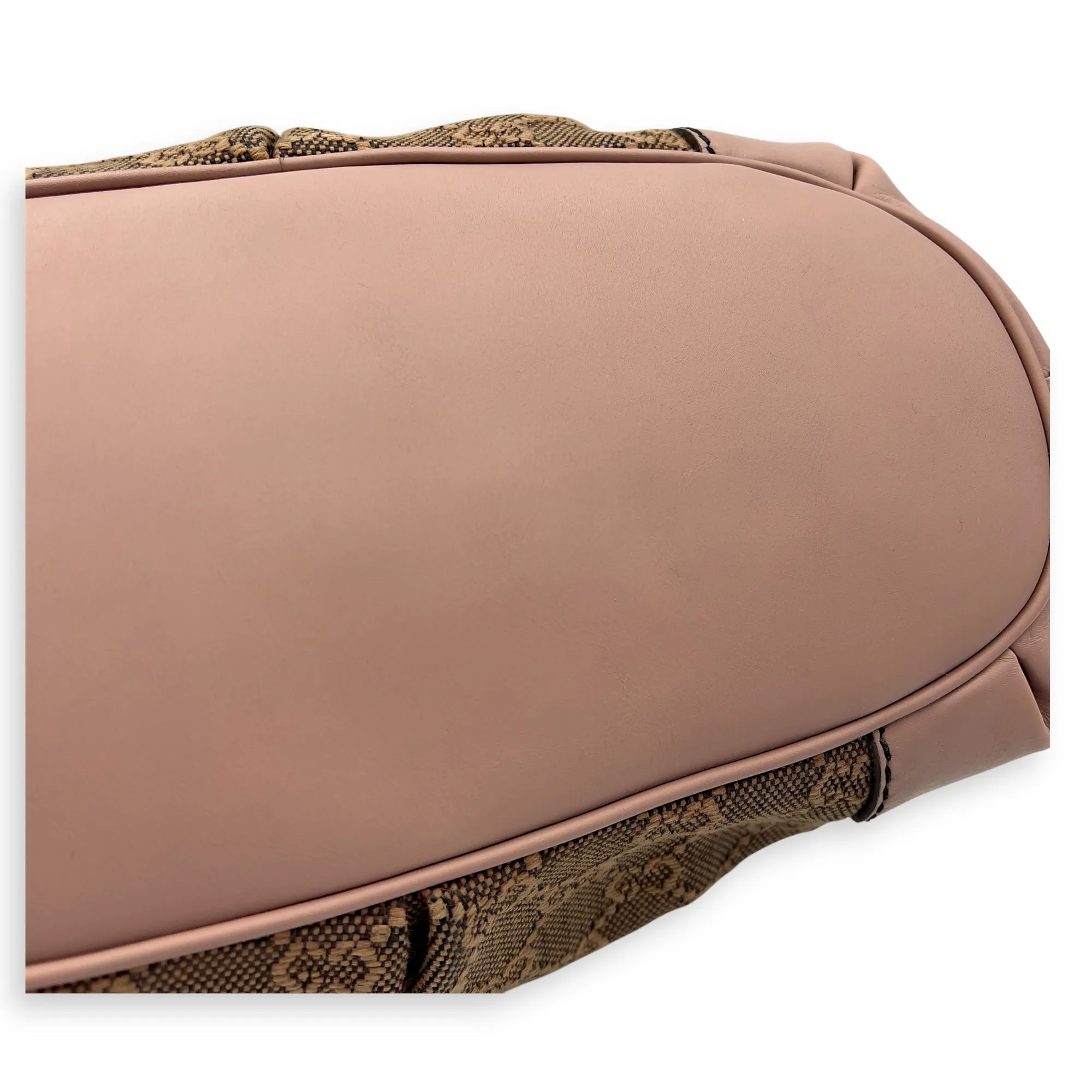 Sukey Crossbody Bag Medium Pink in Canvas, Gold hardware