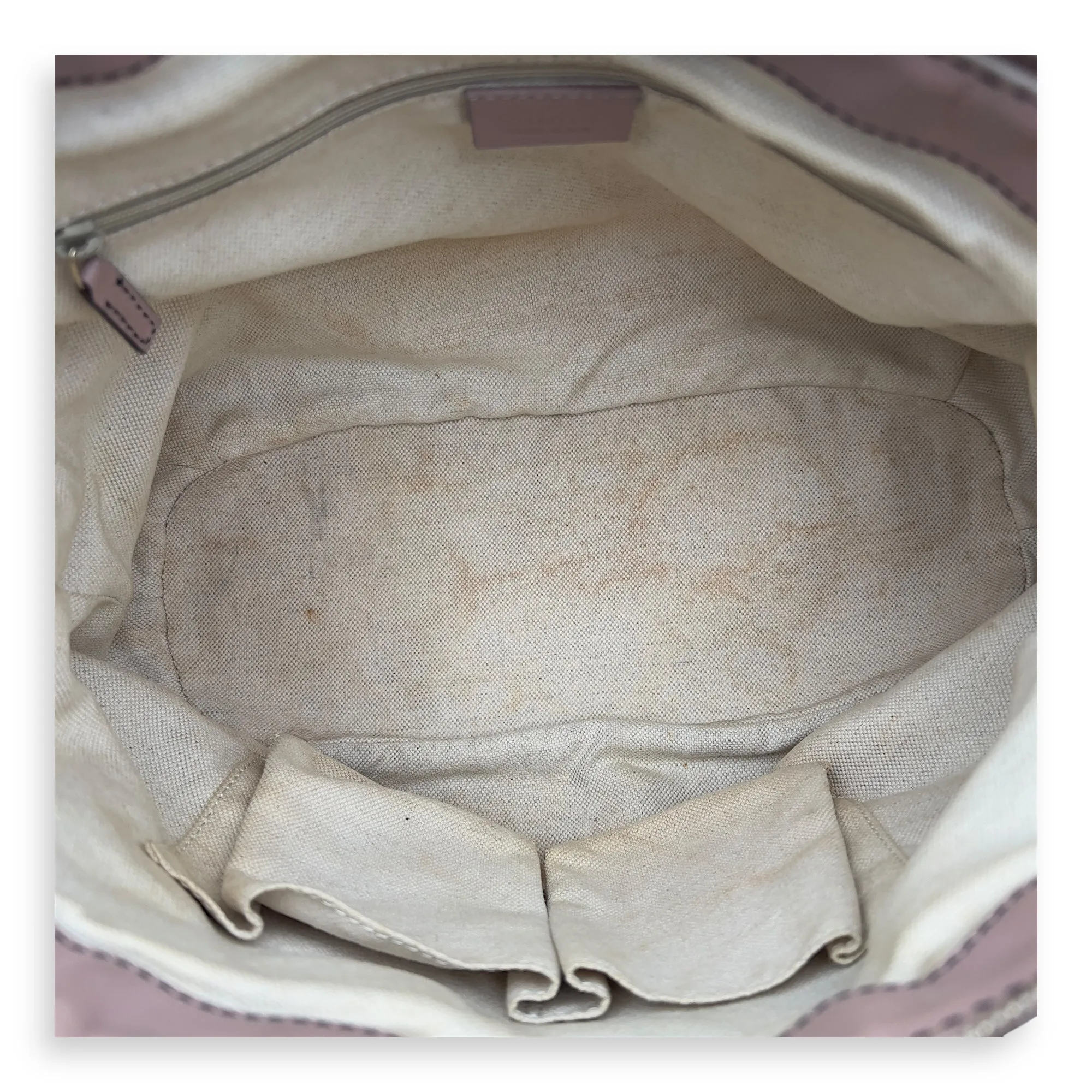 Sukey Crossbody Bag Medium Pink in Canvas, Gold hardware