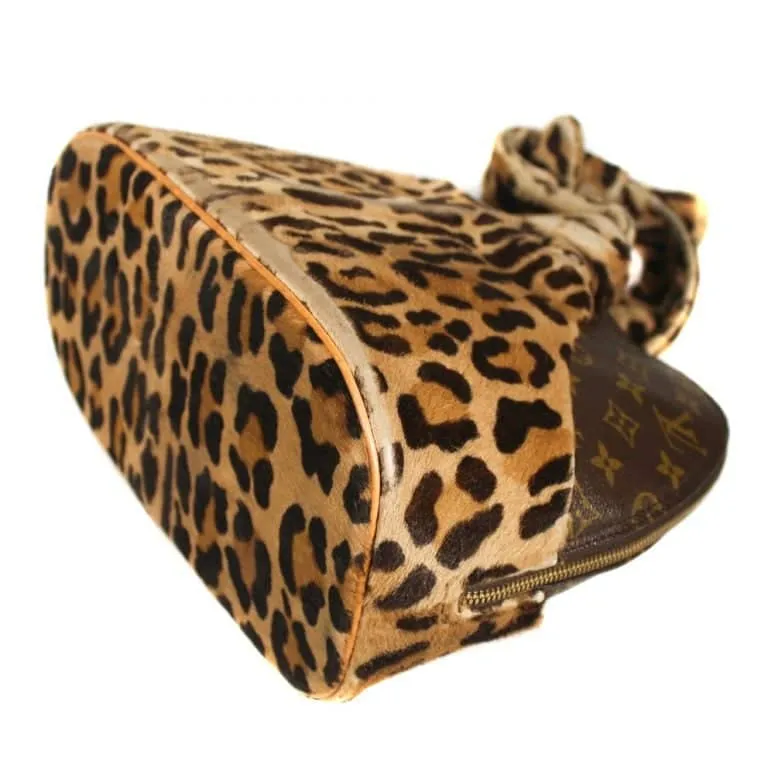 Trendy Inspired Louis Vuitton Alma Leopard Monogram Azzedine Alaïa Limited Edition