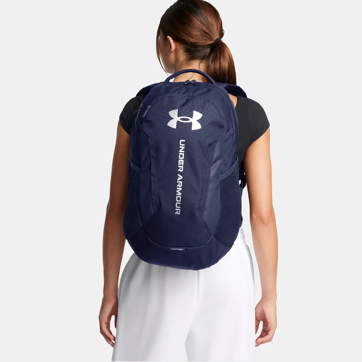 Under Armour - Zaino UA Hustle 6.0 Midnight Navy - 77-1384672 - MIDNIGHT/NAVY
