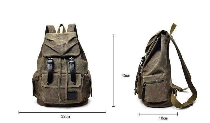 Vintage Canvas Backpack