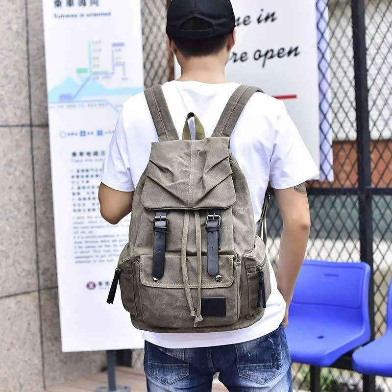 Vintage Canvas Backpack