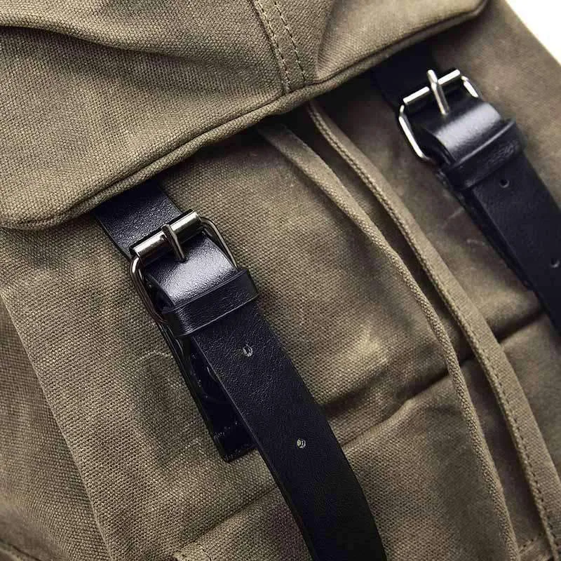 Vintage Canvas Backpack